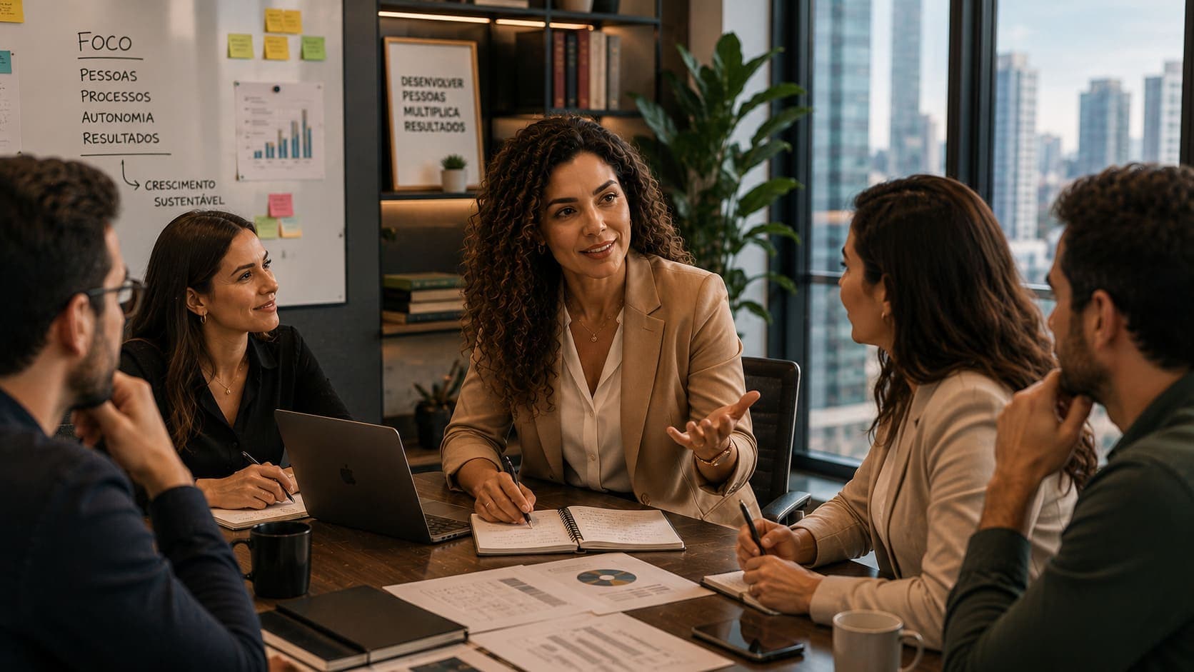 Liderança feminina sob pressão de meta